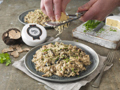 Risotto with Truffle Trove Cheese